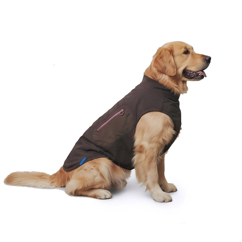 Premium Dog Cooling Vest - Breathable Ice Pack Harness for Heat Relief, Sun Protection Summer Gear