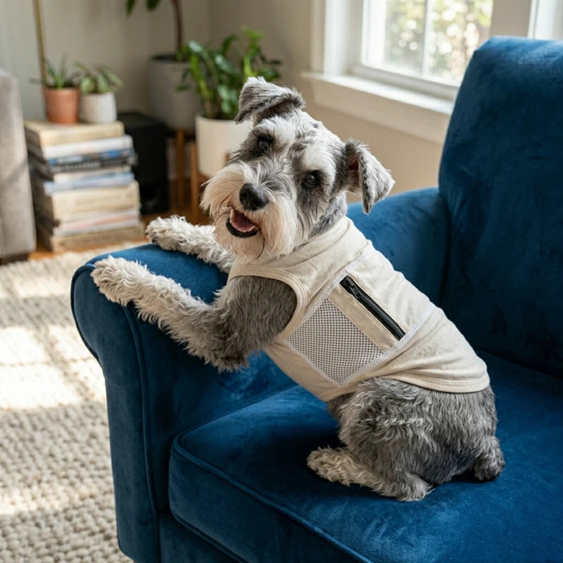 Cooling Dog Vest with Breathable Mesh | UPF 50+ Sun Protection for Summer