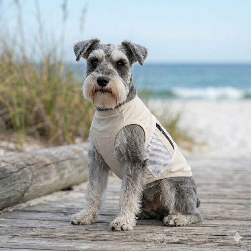 Cooling Dog Vest with Breathable Mesh | UPF 50+ Sun Protection for Summer