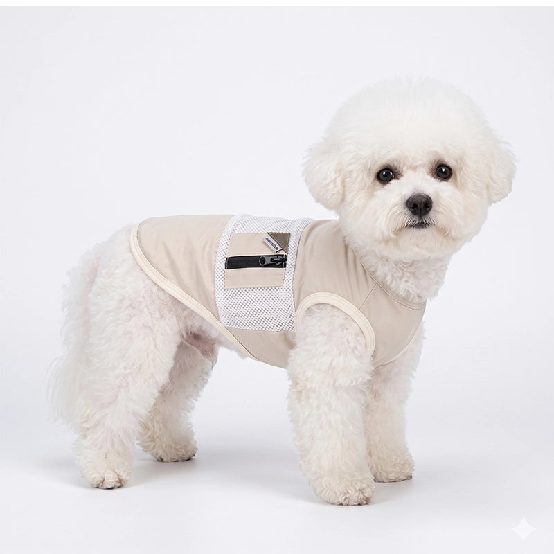 Cooling Dog Vest with Breathable Mesh | UPF 50+ Sun Protection for Summer