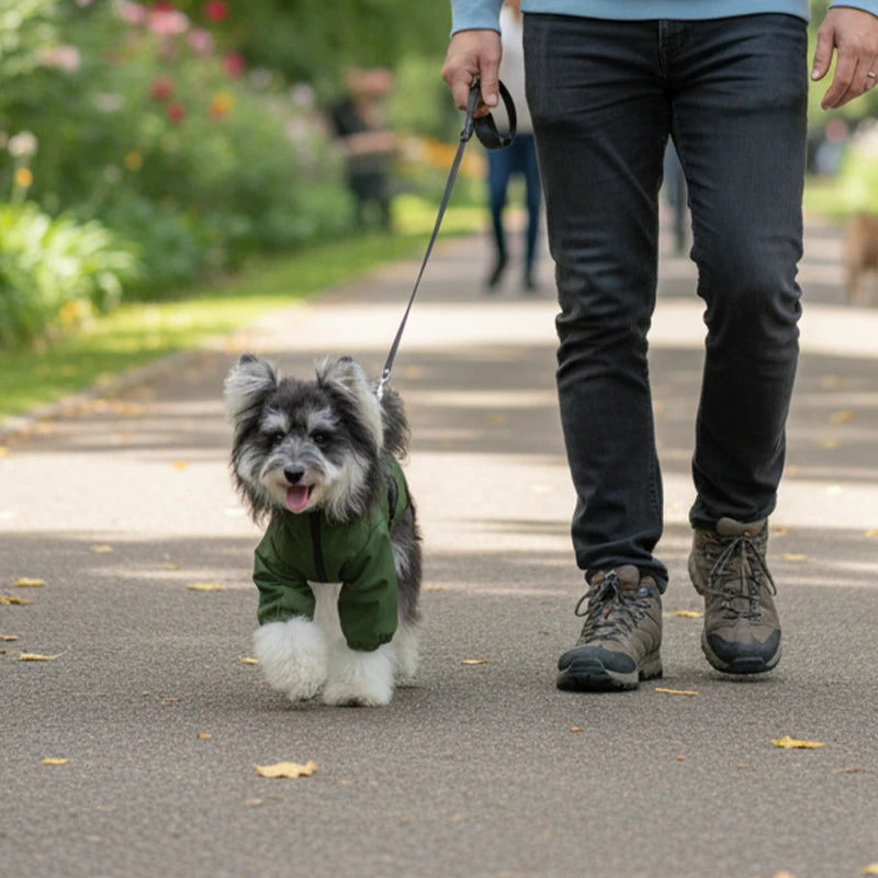 Outpost Sentinel Outdoor Dog Rain Jacket | Lightweight Water-Repellent Performance Coat