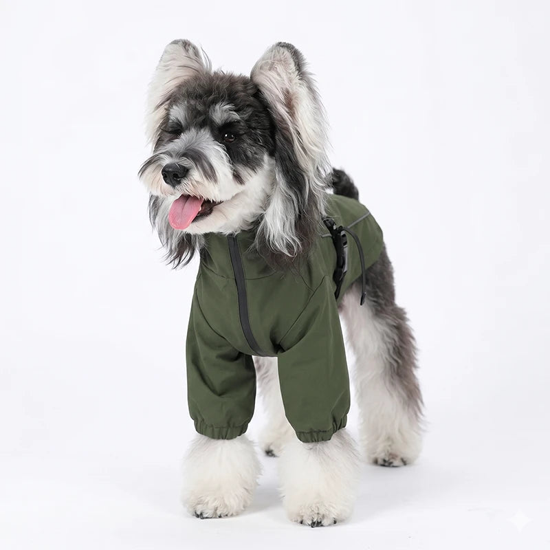 Outpost Sentinel Outdoor Dog Rain Jacket | Lightweight Water-Repellent Performance Coat