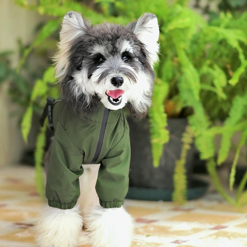 Outpost Sentinel Outdoor Dog Rain Jacket | Lightweight Water-Repellent Performance Coat