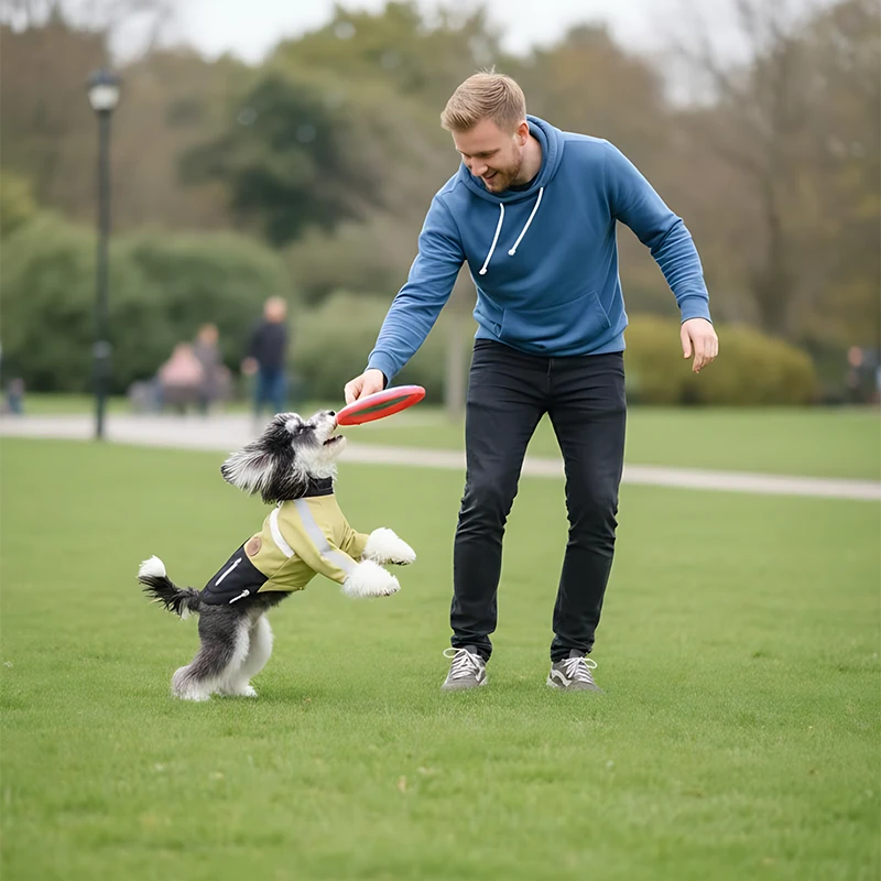 Urban Trail Dog Jacket | Lightweight Padded Shell Coat with Detachable Hood