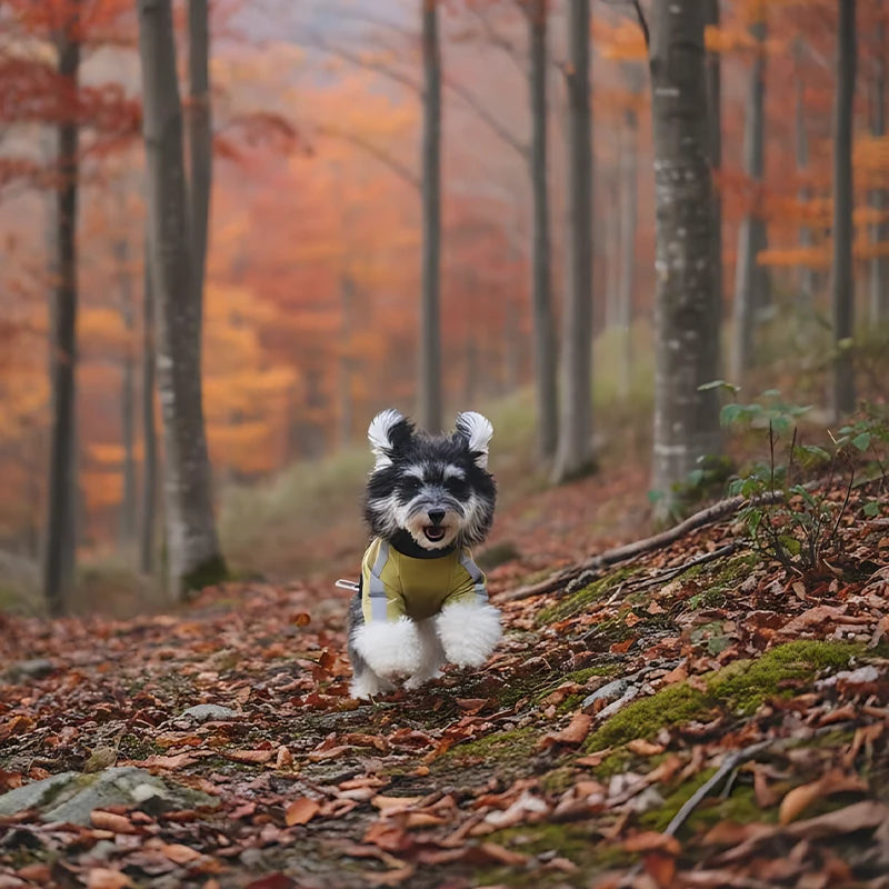 Urban Trail Dog Jacket | Lightweight Padded Shell Coat with Detachable Hood