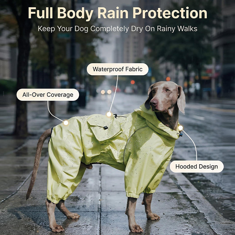 Dog Raincoat Full Body Coverage