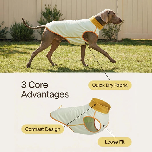 Dog Cooling Vest with Ice Pocket for Hot Weather