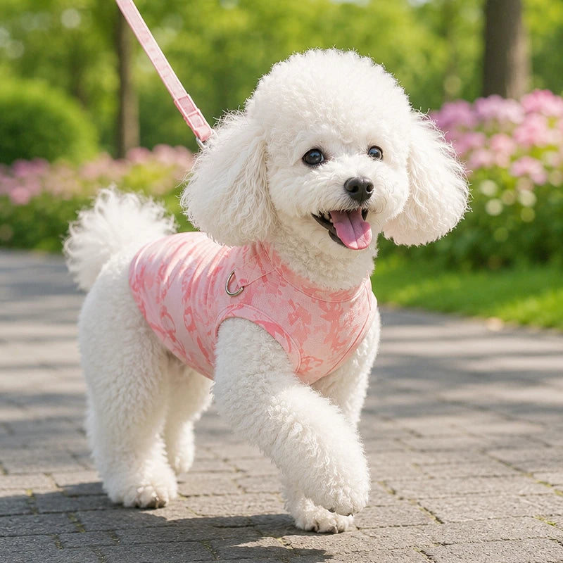 Cooling Ice-Silk Dog Vest | Lightweight Quick-Cool Summer Shirt for Dogs
