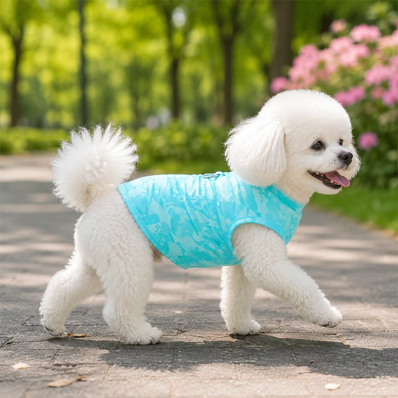 Cooling Ice-Silk Dog Vest | Lightweight Quick-Cool Summer Shirt for Dogs